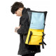 Чоловічий рюкзак Sambag RollTop LTH блакитний з жовтим 41 х 30 х 16 см (24231610m)