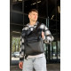 Чоловічий рюкзак Sambag RollTop LTTm чорний 43 х 31 х 14 см (24238001m)