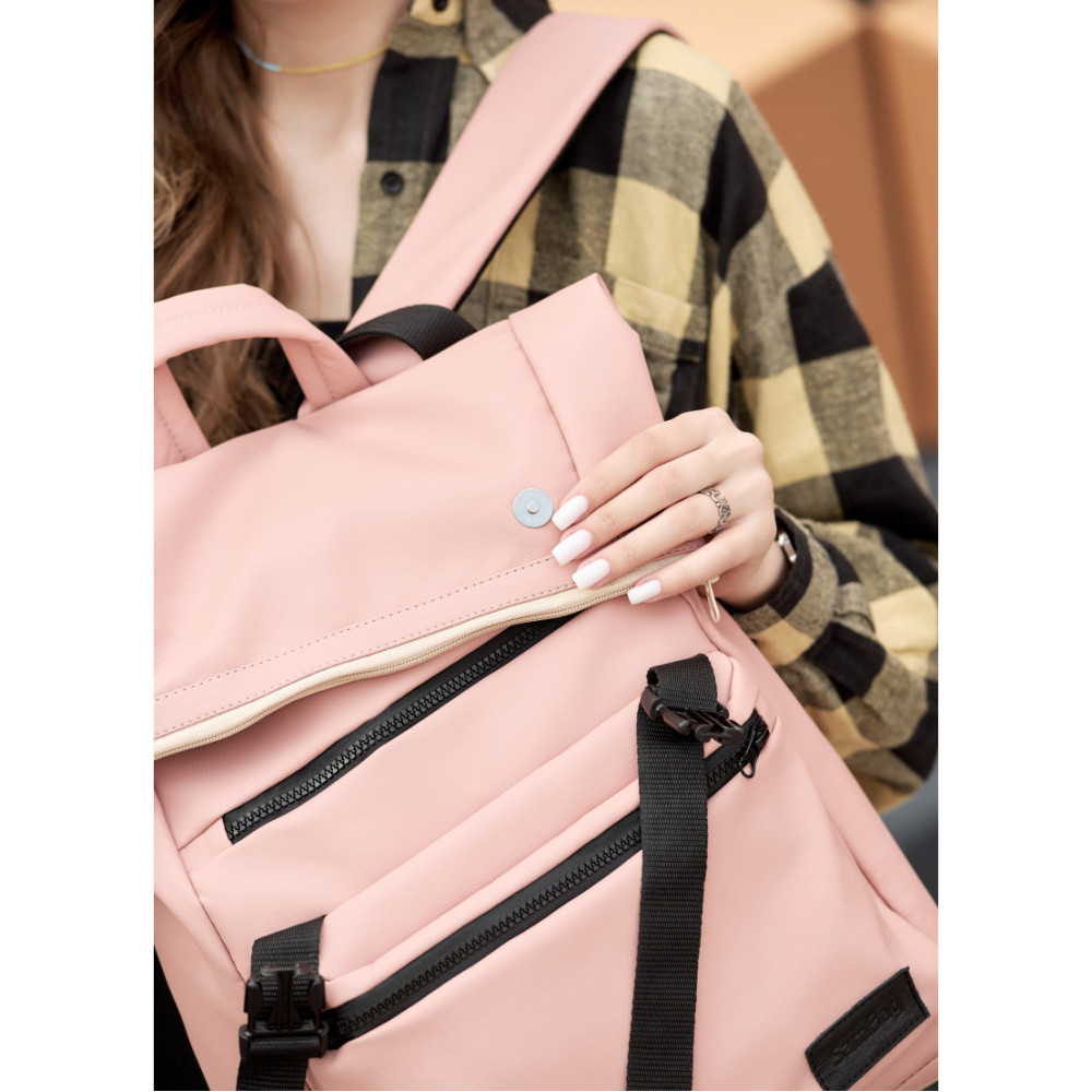 Рюкзак ролл Sambag унісекс RollTop Zard пудра 41 x 30 x 16 см (24238006)