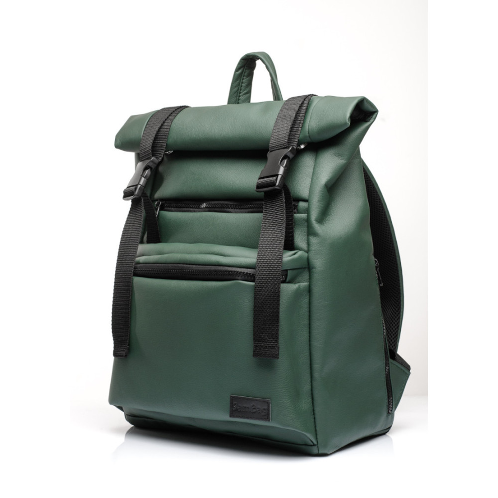 Рюкзак ролл Sambag унісекс RollTop LTT зелений 41 x 30 x 16 см (24238007)