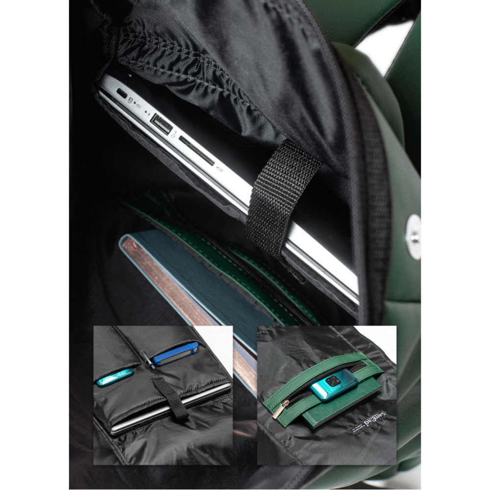 Рюкзак ролл Sambag унісекс RollTop LTT зелений 41 x 30 x 16 см (24238007)