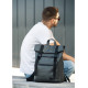 Мужской рюкзак Sambag RollTop Zard графитовый 31 х 30 х 16 см (24238009m)