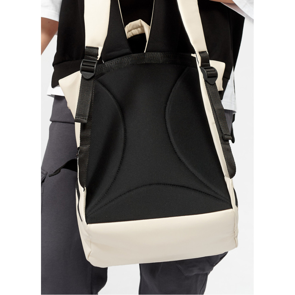 Рюкзак Sambag унісекс RollTop LTT бежевий 43 х 31 х 14 см (24238011)