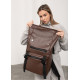 Рюкзак ролл Sambag унісекс RollTop LTT шоколадний 41 x 30 x 16 см (24238020)