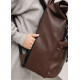 Рюкзак ролл Sambag унісекс RollTop LTT шоколадний 41 x 30 x 16 см (24238020)