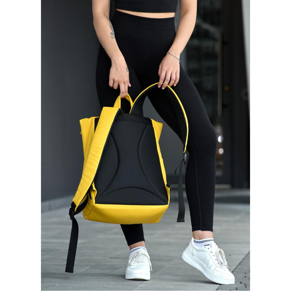Женский рюкзак рол Sambag Roll Top Zard желтый 41 x 30 x 16 см (24238028)