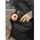 Мужской рюкзак Sambag RollTop ZARD черный тканевый 41 х 30 х 16 см (24238065m)