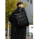 Мужской рюкзак Sambag RollTop ZARD черный тканевый 41 х 30 х 16 см (24238065m)