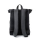 Чоловічий рюкзак Sambag ROLLTOP LTH чорний з прапором України 41 х 30 х 16 см (24238611m)
