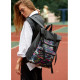 Женский рюкзак SambagRoll Top Zard с принтом "ABSTRACT" 41 x 30 x 16 см (24238710)