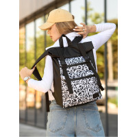 Женский рюкзак Sambag ROLLTOP GRAPHITY 41 x 30 x 16 см (24238715)