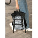 Женский рюкзак Sambag ROLLTOP GRAPHITY 41 x 30 x 16 см (24238715)