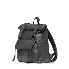 Женский рюкзак Sambag RollTop Milton черный 41 x 30 x 16 см (24251001)
