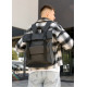 Чоловічий рюкзак Sambag RollTop Milton чорний 41 х 30 х 16 см (24251001m)