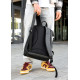 Чоловічий рюкзак Sambag RollTop Milton чорний 41 х 30 х 16 см (24251001m)