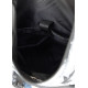 Жіночий рюкзак ролл Sambag RollTop Milton чорний з принтом Palm 41 х 30 х 16 см (24251720)