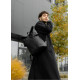 Чоловічий рюкзак ролл Sambag RollTop KZN чорний 41 х 27 х 18 см (24300001m)