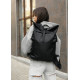 Жіночий рюкзак Sambag RollTop KZN чорний 41 х 27 х 18 см (24300065)