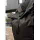 Чоловічий рюкзак ролл Sambag RollTop KZN чорний тканевий 41 х 27 х 18 см (24300065m)