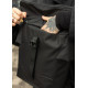 Чоловічий рюкзак ролл Sambag RollTop KZN чорний тканевий 41 х 27 х 18 см (24300065m)