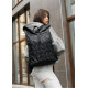 Жіночий рюкзак Sambag RollTop KZN чорний 41 х 27 х 18 см (24300702)