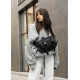 Жіночий рюкзак Sambag RollTop KZN чорний 41 х 27 х 18 см (24300702)