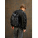 Чоловічий рюкзак Sambag RollTop KZN чорний 41 х 27 х 18 см (24300702m)