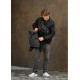 Чоловічий рюкзак Sambag RollTop KZN чорний 41 х 27 х 18 см (24300702m)
