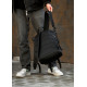 Чоловічий рюкзак Sambag RollTop KZN чорний 41 х 27 х 18 см (24300702m)