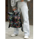 Жіночий рюкзак Sambag RollTop KZN чорний ABSTRACT 41 х 27 х 18 см (24300707)