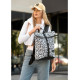 Жіночий рюкзак Sambag RollTop KZN чорний GRAPHITY 41 х 27 х 18 см (24300715)