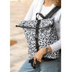 Жіночий рюкзак Sambag RollTop KZN чорний GRAPHITY 41 х 27 х 18 см (24300715)