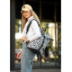Жіночий рюкзак Sambag RollTop KZN чорний GRAPHITY 41 х 27 х 18 см (24300715)