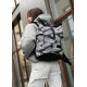 Женский рюкзак Sambag RollTop KZN черный PALM 24300720