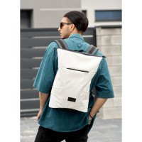 Чоловічий рюкзак Sambag RollTop X білий 41 х 27 х 18 см (24320008m)