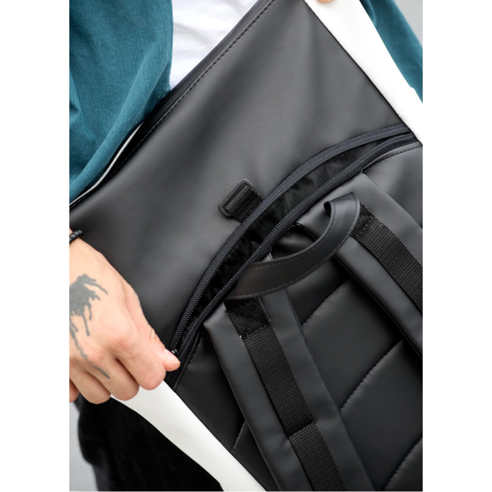 Чоловічий рюкзак Sambag RollTop X білий 41 х 27 х 18 см (24320008m)