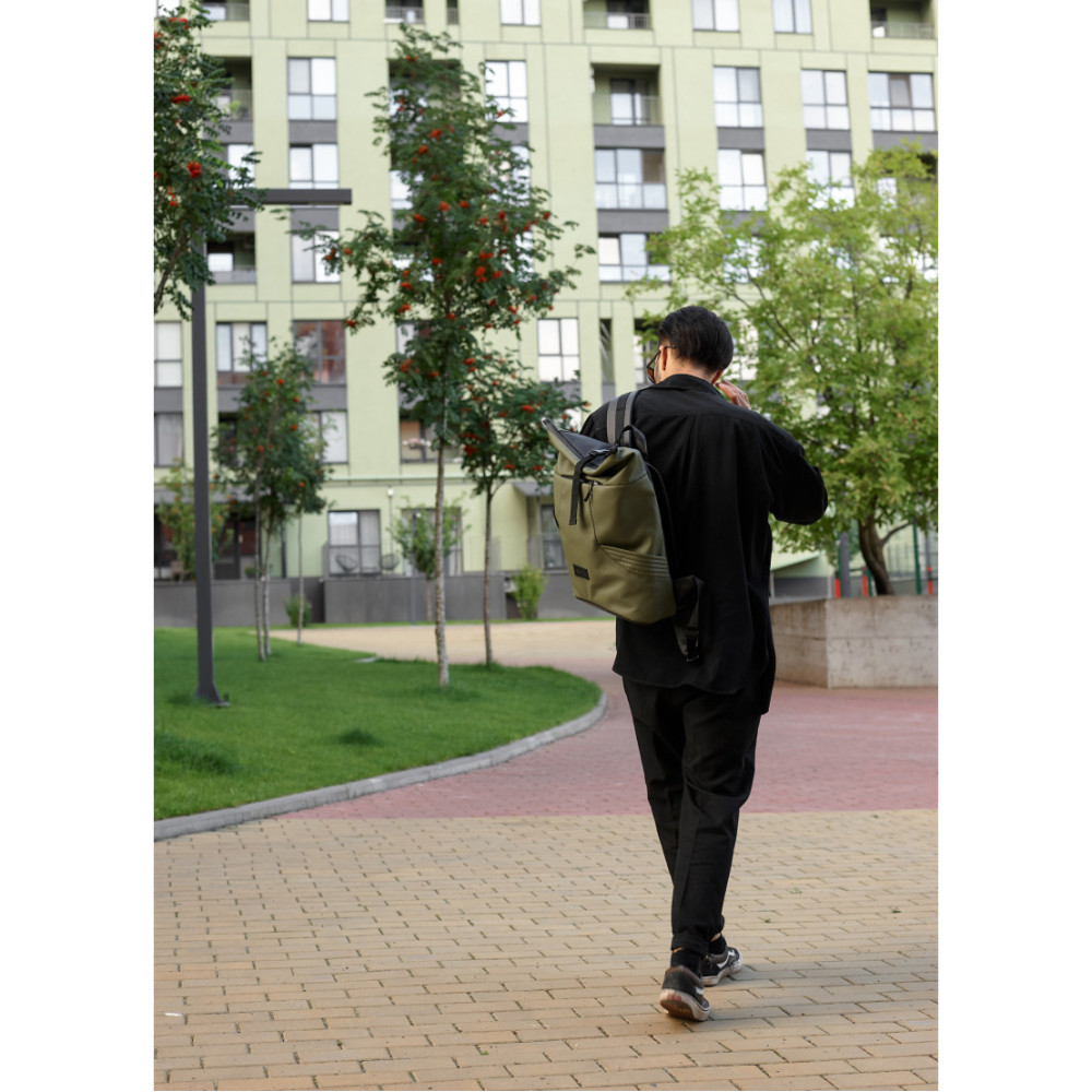 Чоловічий рюкзак Sambag RollTop X хакі 41 х 27 х 18 см (24320119m)