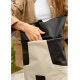 Жіночий рюкзак Sambag RollTop X черно-серый 41 х 27 х 18 см (24320130)