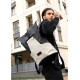Чоловічий рюкзак Sambag RollTop X чорно-сірий 41 х 27 х 18 см (24320130m)
