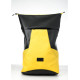 Рюкзак Sambag RollTop MQN черный с желтым 41 х 27 х 18 см (24320628)