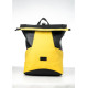 Рюкзак Sambag RollTop MQN черный с желтым 41 х 27 х 18 см (24320628)