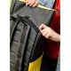 Рюкзак Sambag RollTop MQN черный с желтым 41 х 27 х 18 см (24320628)