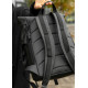 Чоловічий рюкзак рол Sambag RollTop Double чорний 41 х 27 х 18 см (24330001m)