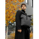 Чоловічий рюкзак рол Sambag RollTop Double чорний 41 х 27 х 18 см (24330001m)