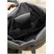 Чоловічий рюкзак рол Sambag RollTop Double чорний 41 х 27 х 18 см (24330001m)