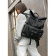 Жіночий рюкзак Sambag RollTop DOUBLE чорний 41 х 27 х 18 см (24330065)