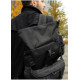 Чоловічий рюкзак рол Sambag RollTop Double чорний тканевий 41 х 27 х 18 см (24330065m)