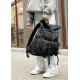 Жіночий рюкзак Sambag RollTop DOUBLE чорний 41 х 27 х 18 см (24330702)