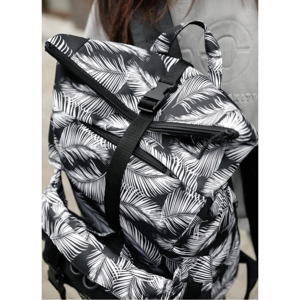 Жіночий рюкзак Sambag RollTop DOUBLE PALM 41 х 27 х 18 см (24330720)