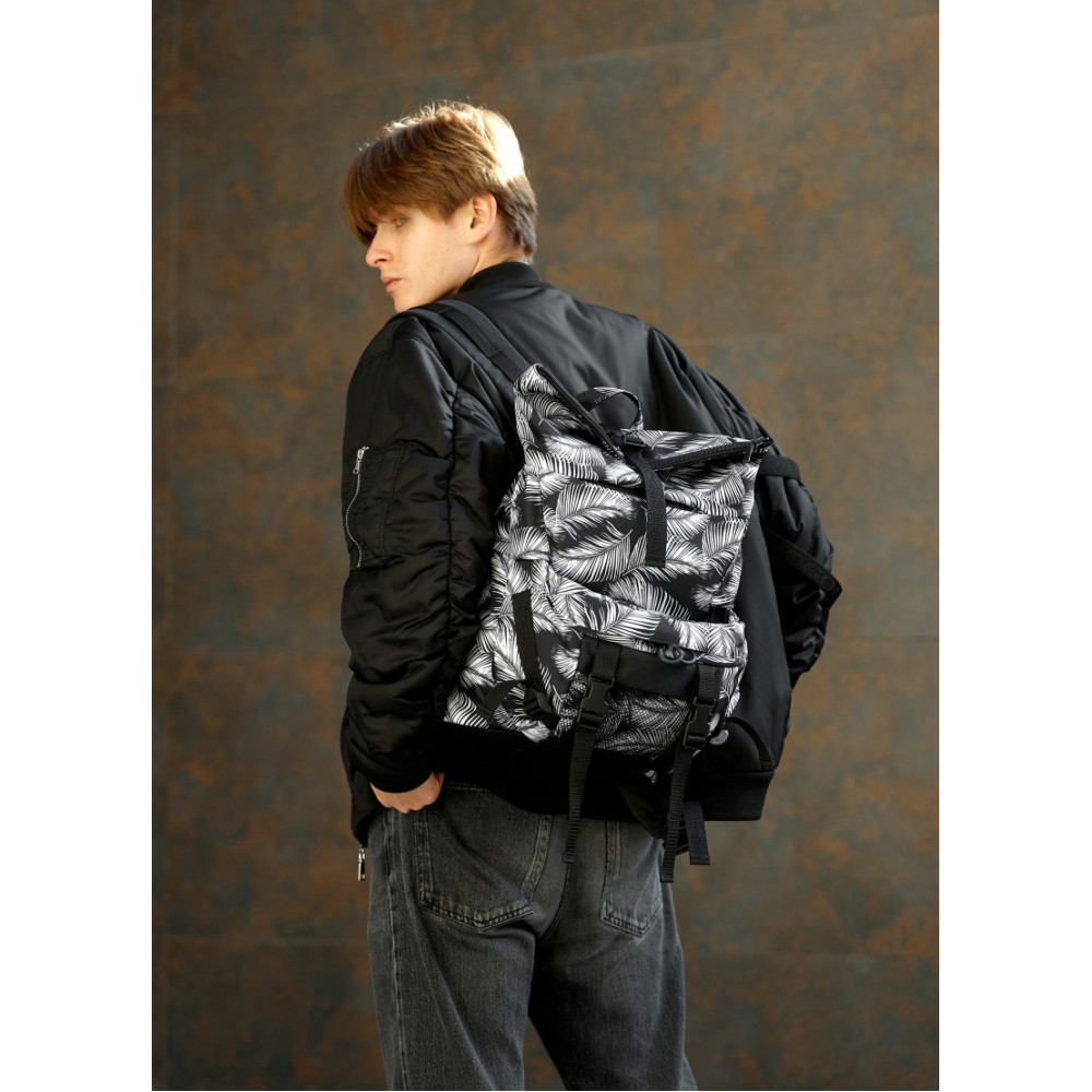 Чоловічий рюкзак Sambag RollTop DOUBLE PALM 41 х 27 х 18 см (24330720m)